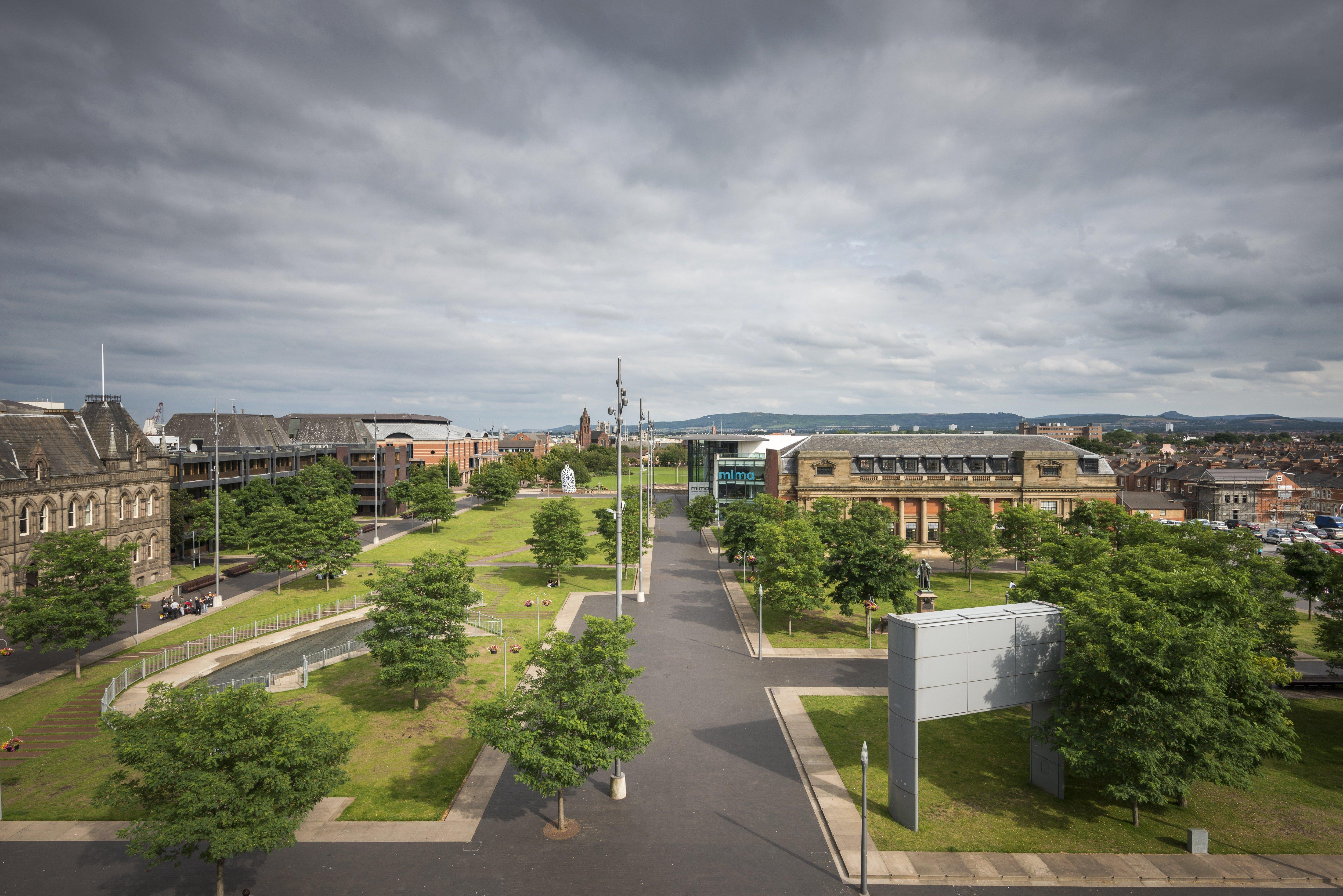 Holiday Inn Express Middlesbrough - Centre Square By Ihg Экстерьер фото